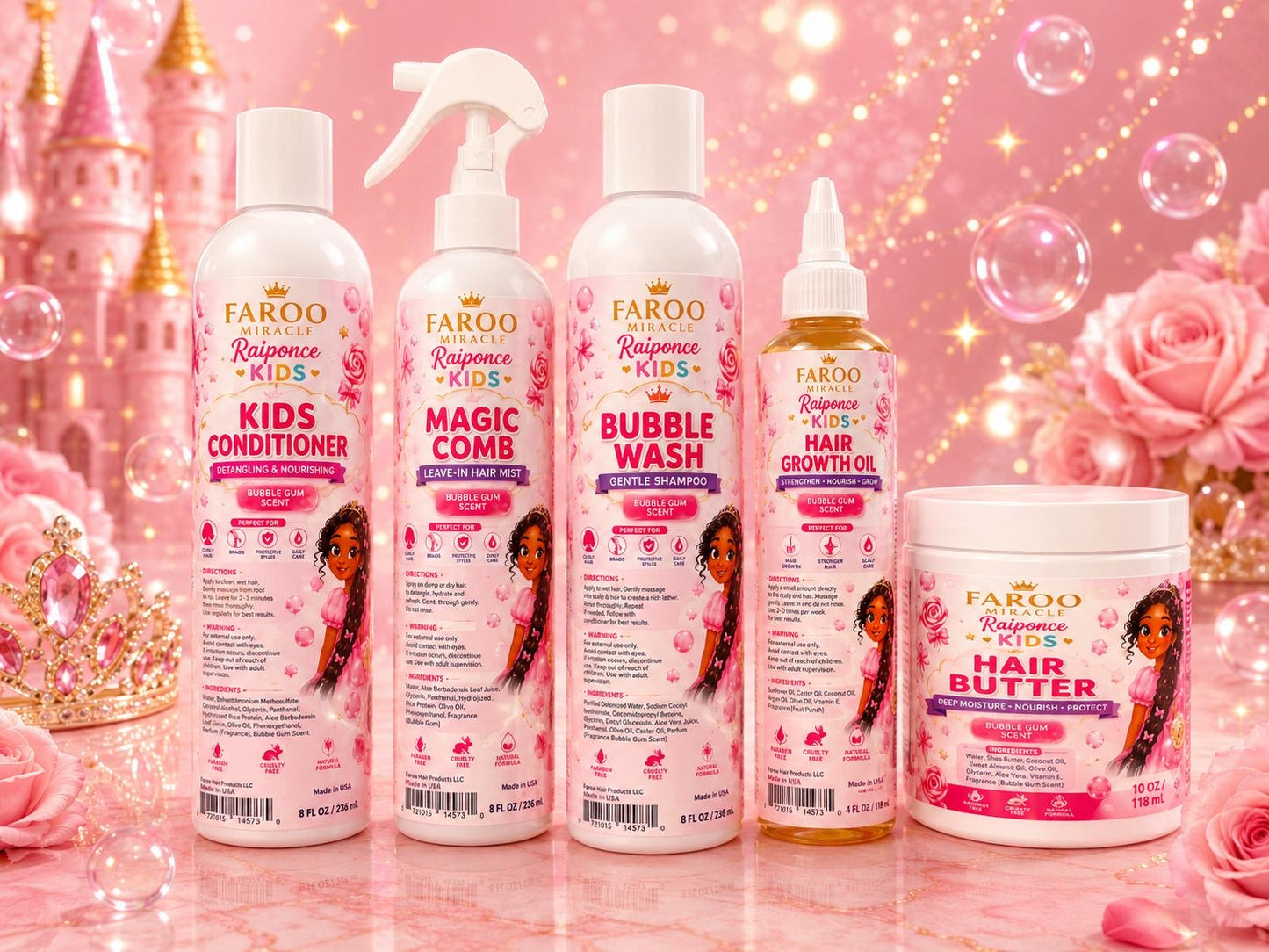 faroo miracle Raiponce kids
