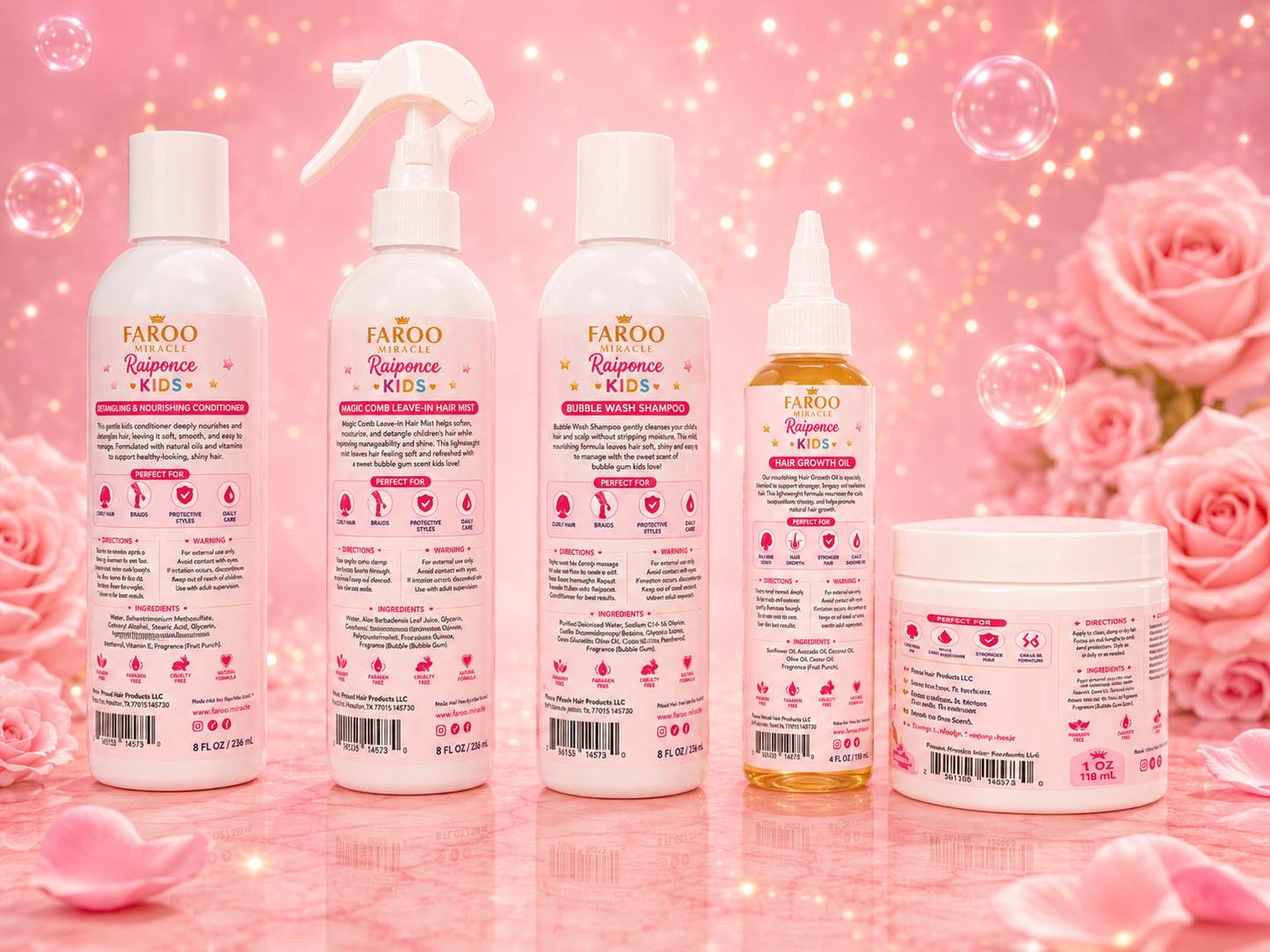 faroo miracle Raiponce kids
